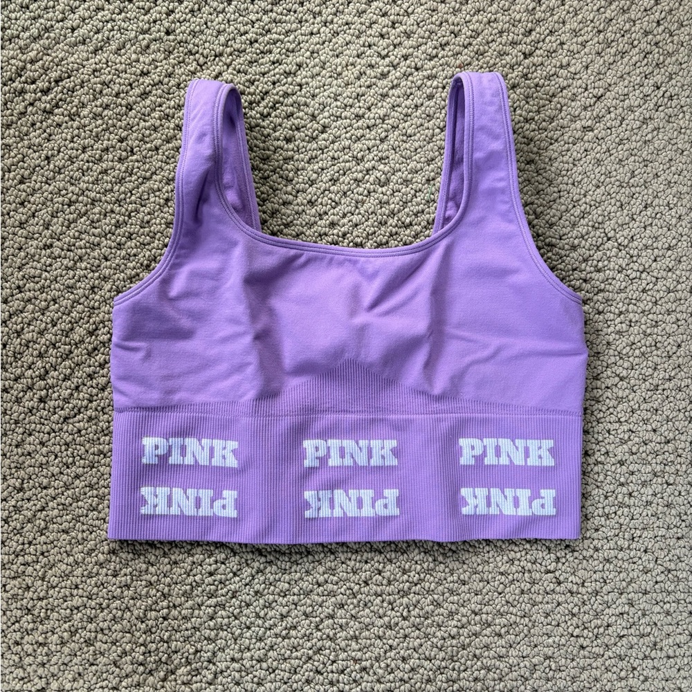 Victoria's Secret PINK Lavender Sports Bra